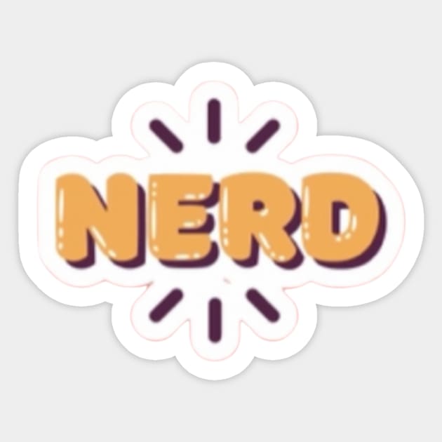 Nerd Sticker by CharactersFans